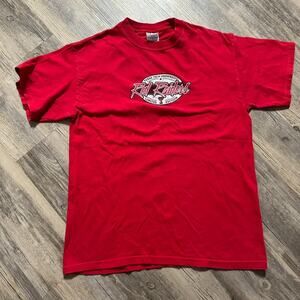 Vtg Texas Tech TTU Red Raiders T-Shirt Size Medium Red Limited Edition